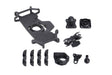 Universal GPS Mount Kit with T-Lock Smartphone Big Incl. 2" Socket Arm, for Handlebar/Mirror Thread - SW-Motech UK