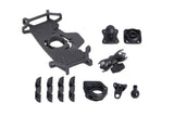 Universal GPS Mount Kit with T-Lock Smartphone Big Incl. 2" Socket Arm, for Handlebar/Mirror Thread - SW-Motech UK