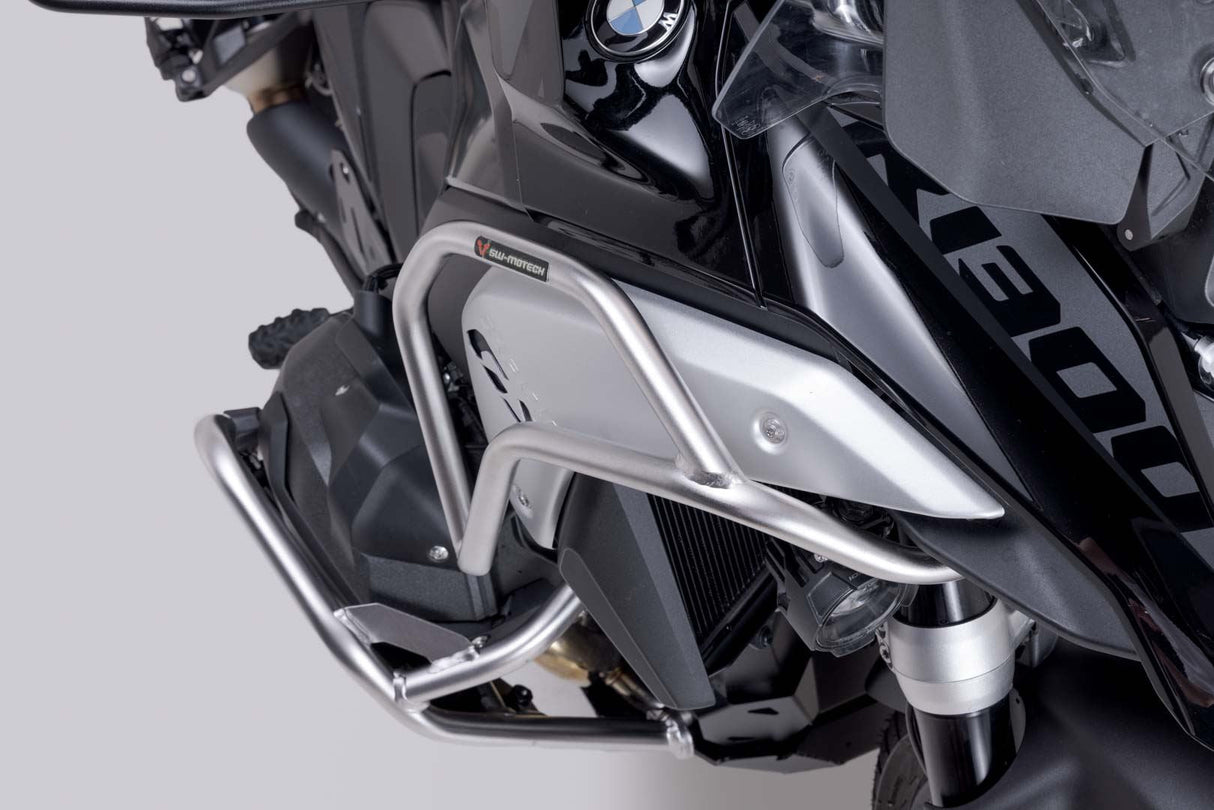Upper crash bar Stainless steel. BMW R 1300 GS (23 - ). For OEM SBL. - SW - Motech UK