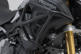 Upper crash bar Triumph Tiger 1200 models (22 - ) Black - SW - Motech UK