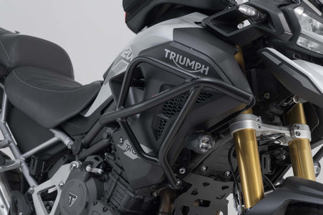 Upper crash bar Triumph Tiger 1200 models (22 - ) Black - SW - Motech UK