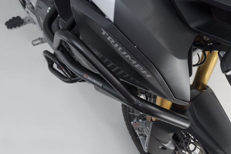Upper crash bar Triumph Tiger 1200 models (22 - ) Black - SW - Motech UK
