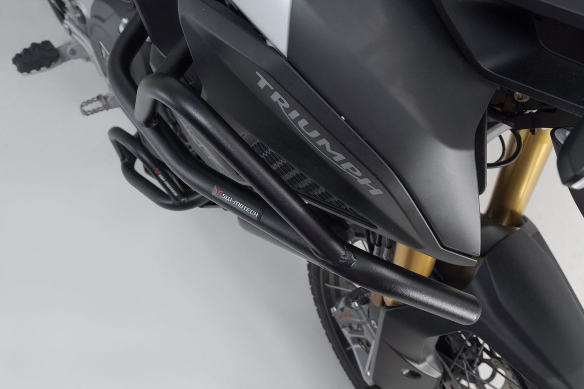 Upper crash bar Triumph Tiger 1200 models (22-) Black - SW-Motech UK