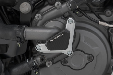 Water pump protection Ducati models. Silver/black - SW - Motech UK