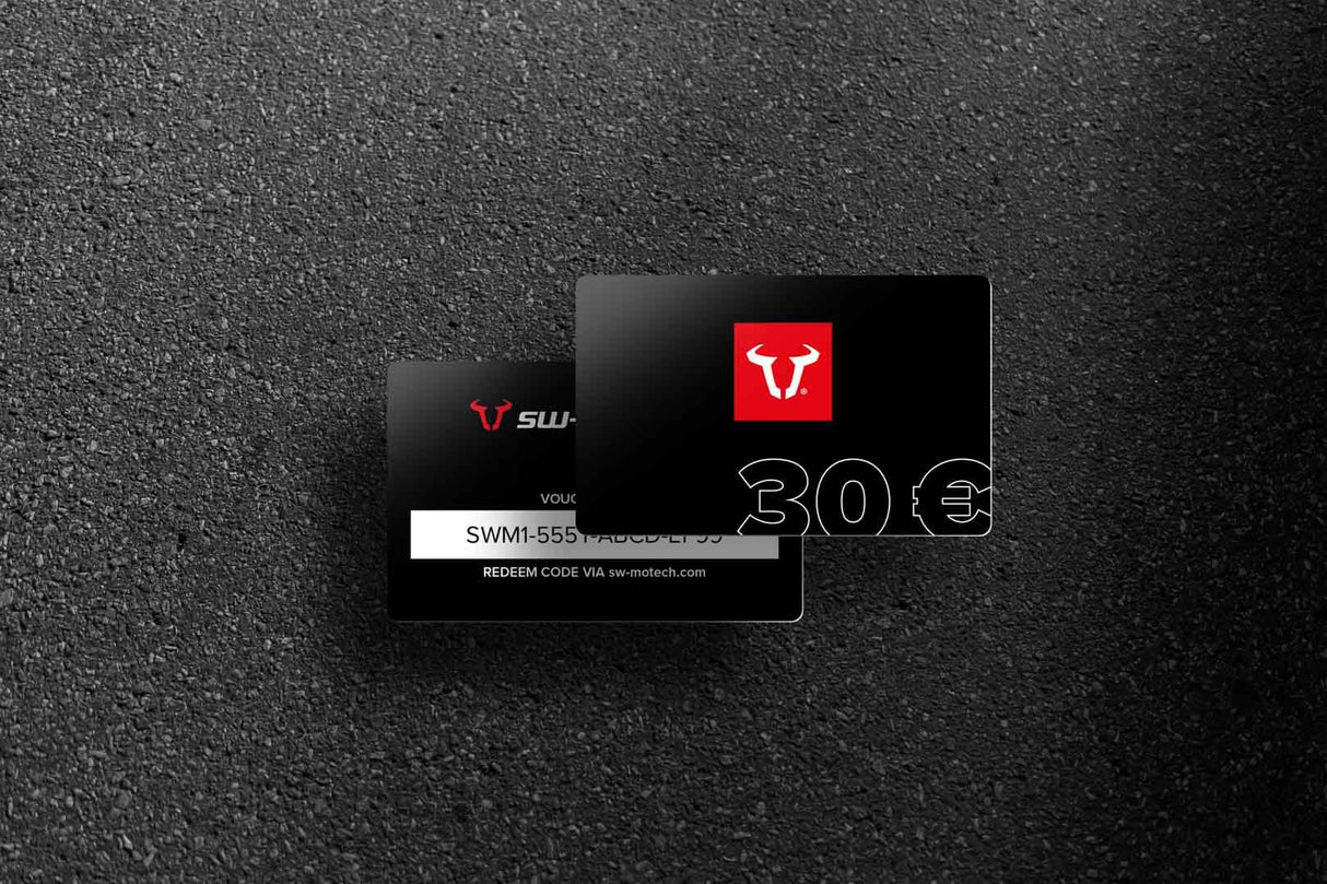 Webshop voucher 30 Euro Free gift: Scarf. - SW - Motech UK