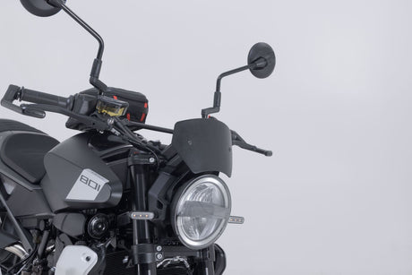 Windscreen Black. Husqvarna Svartpilen 801 (24 - ). - SW - Motech UK