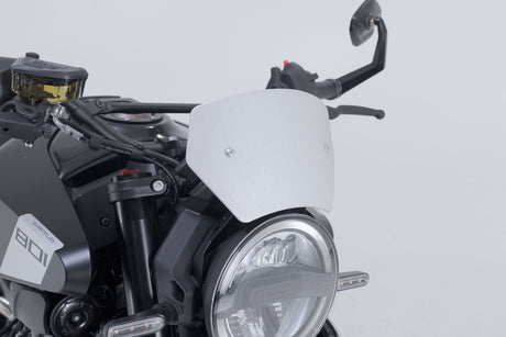 Windscreen Grey. Husqvarna Svartpilen 801 (24 - ). - SW - Motech UK