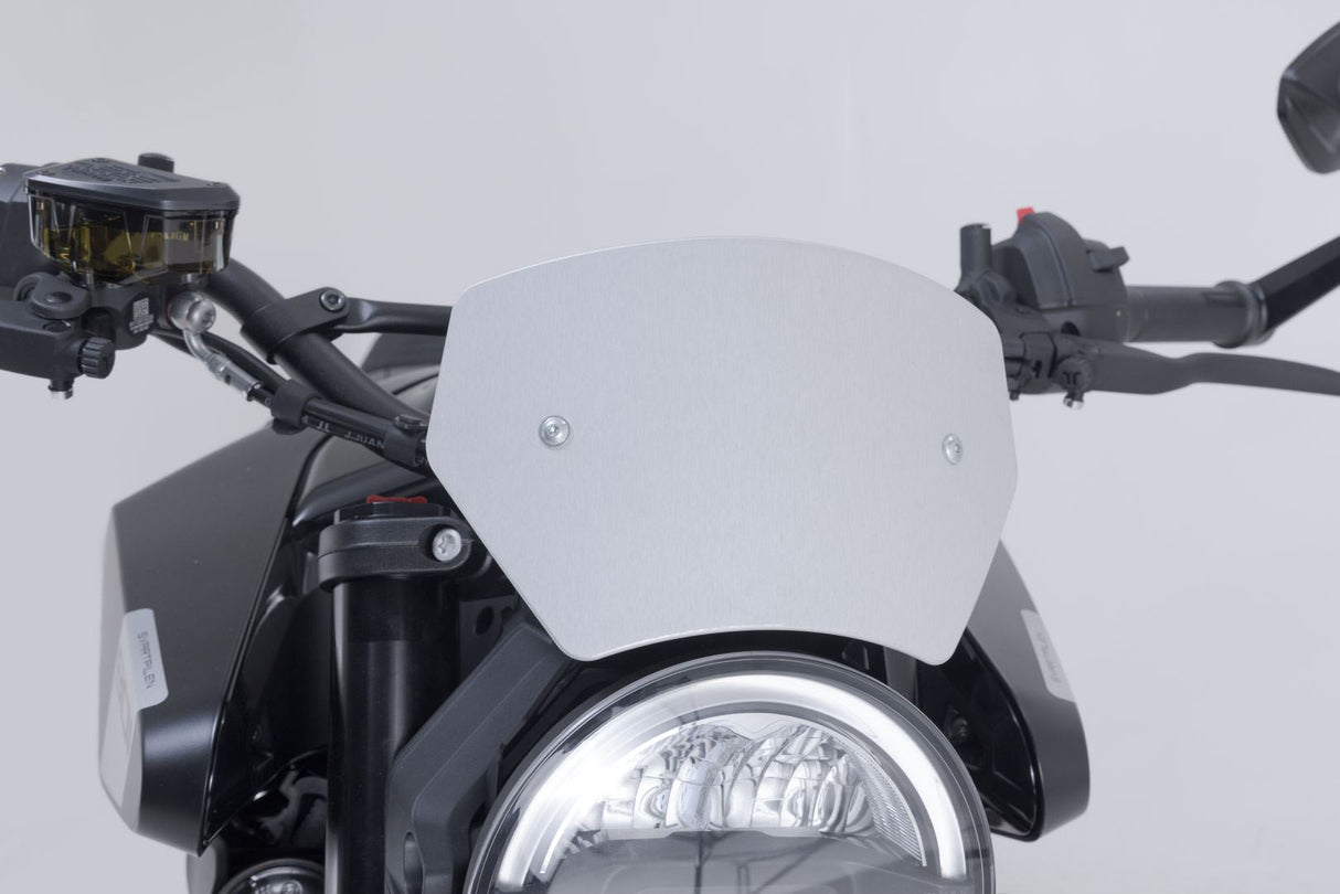 Windscreen Grey. Husqvarna Svartpilen 801 (24 - ). - SW - Motech UK