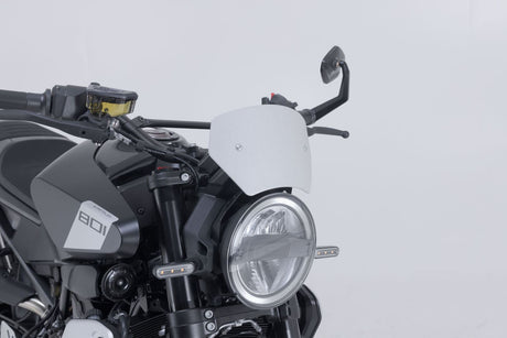 Windscreen Grey. Husqvarna Svartpilen 801 (24 - ). - SW - Motech UK