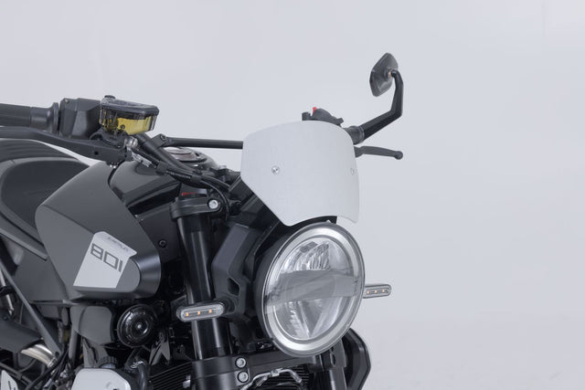 Windscreen Grey. Husqvarna Svartpilen 801 (24 - ). - SW - Motech UK