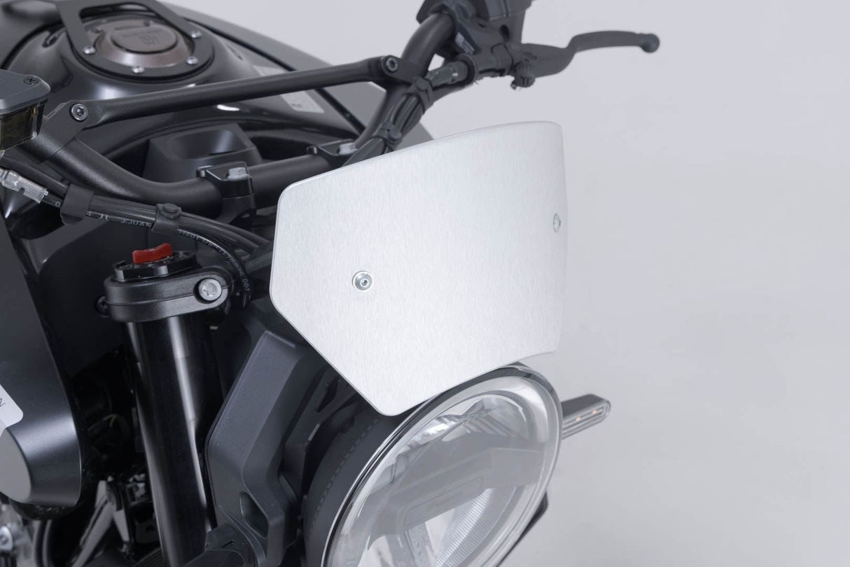 Windscreen Grey. Husqvarna Svartpilen 801 (24 - ). - SW - Motech UK