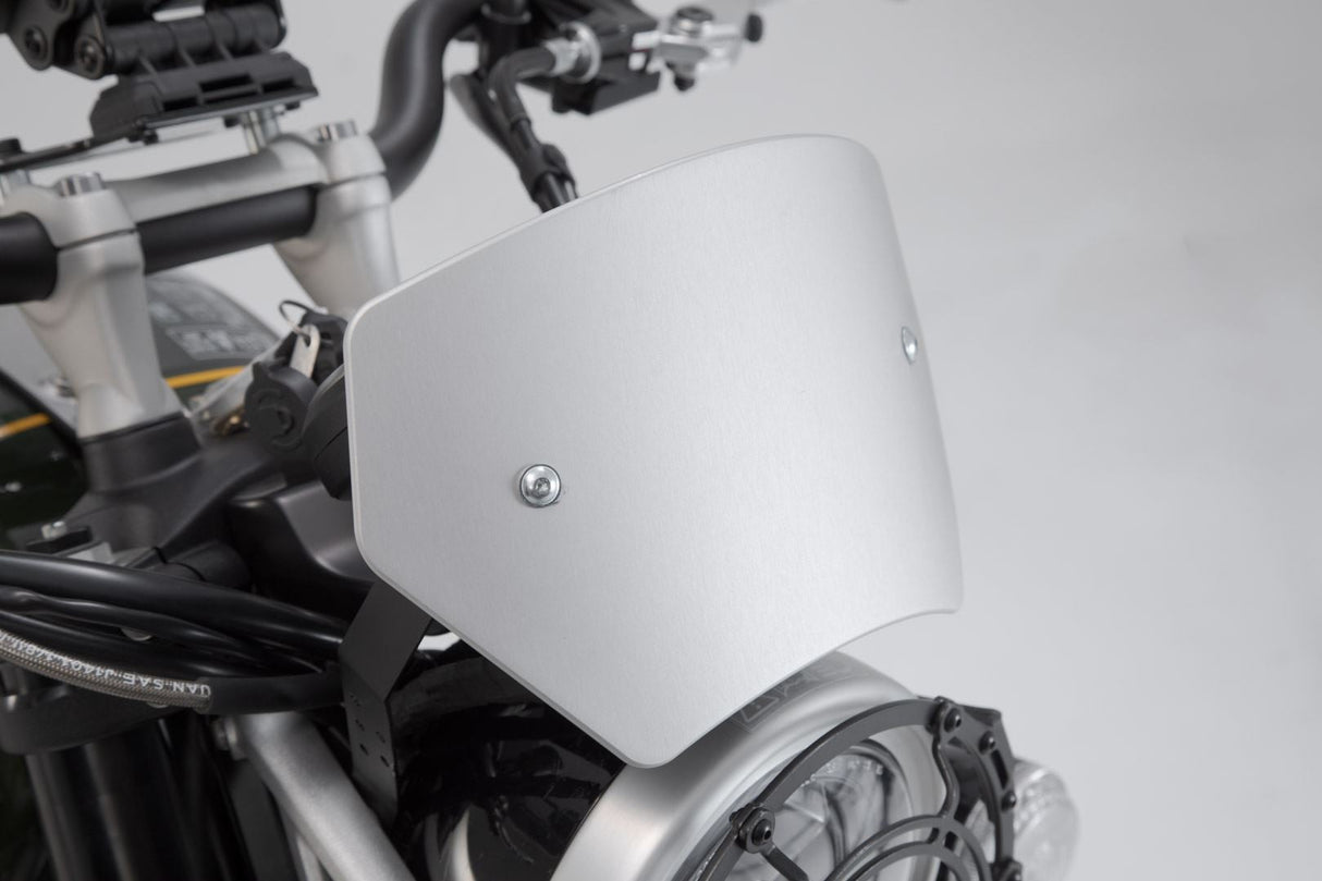 Windscreen Triumph Scrambler 1200 XC / XE (18 - ). Grey - SW - Motech UK