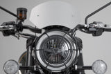 Windscreen Triumph Scrambler 1200 XC / XE (18 - ). Grey - SW - Motech UK