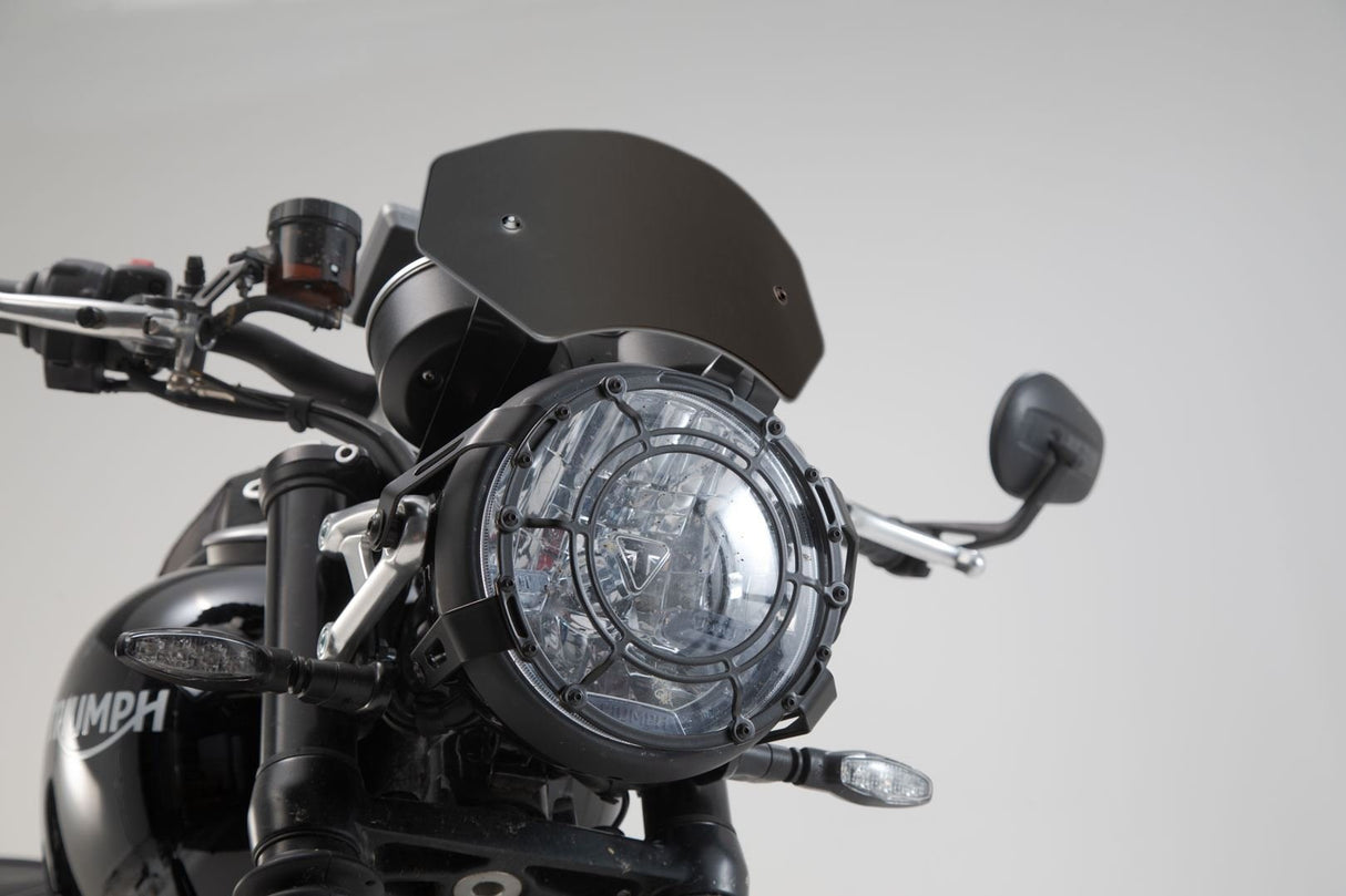 Windscreen Triumph Speed Twin 1200 (18 - ) Black - SW - Motech UK