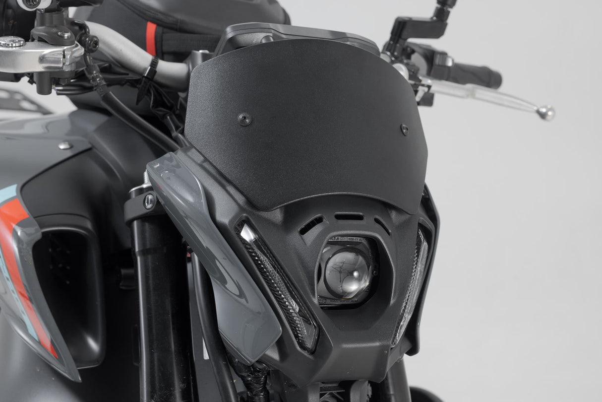 Windscreen Yamaha MT - 09 (20 - ) Black - SW - Motech UK
