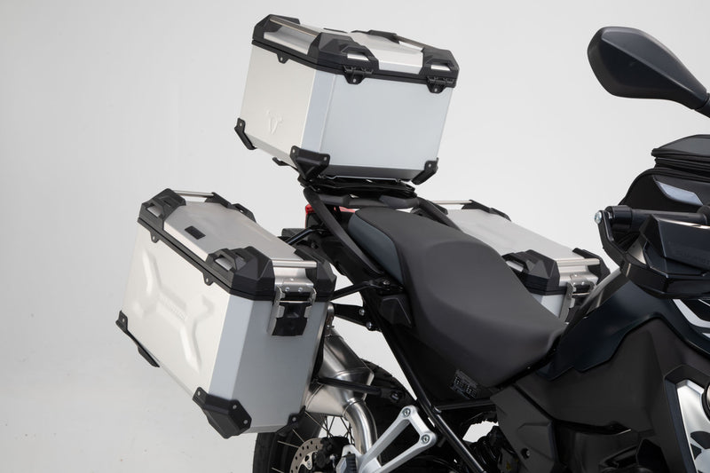 Adventure Set Luggage BMW F 750/850 GS Stainless steel Rack Silver