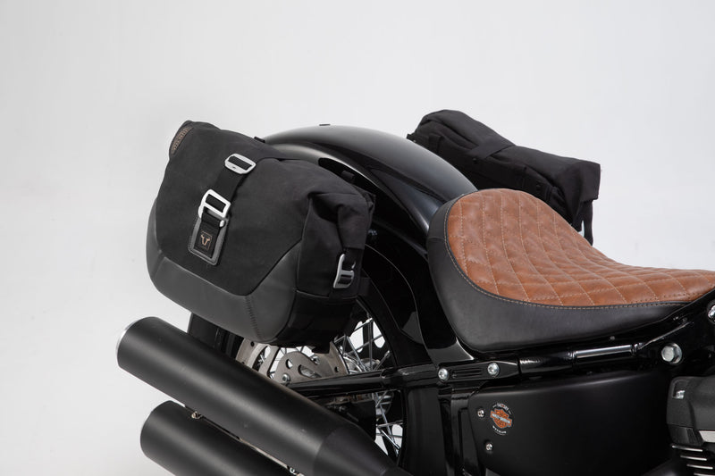 Legend Gear Side Bag System LC Harley-Davidson Softail Str Bob (17-),Standard (20-) Black Edition