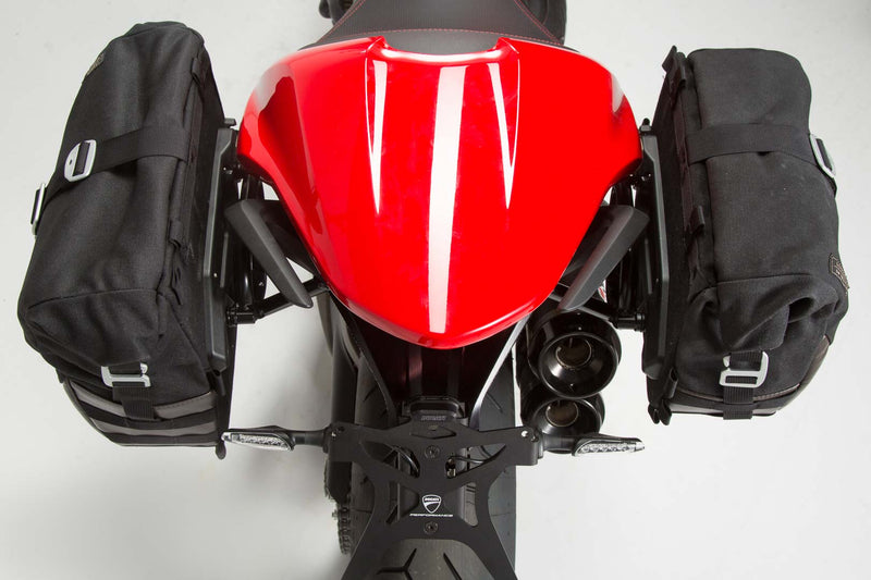 Legend Gear Side Bag System LC Ducati Monster 797 (16-) Black Edition