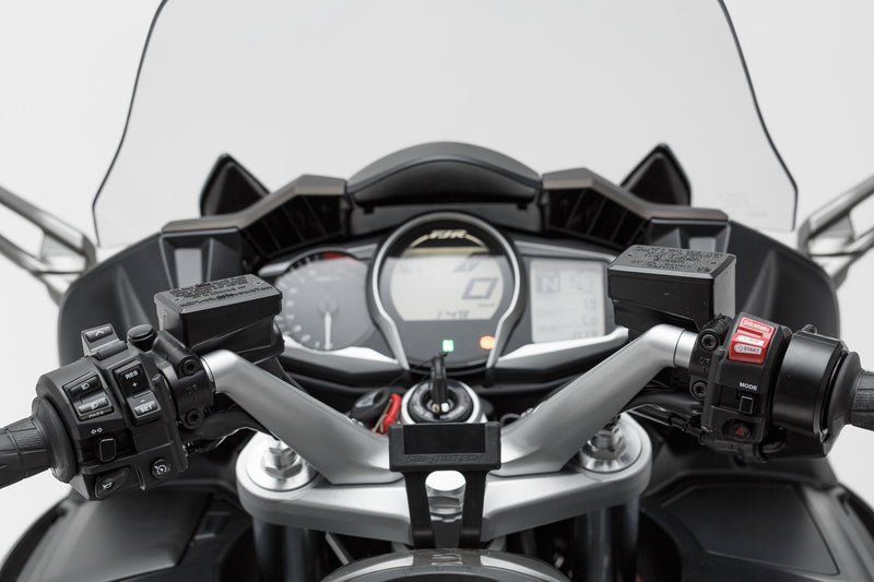 GPS Mount for Handlebar Yamaha FJR 1300 (04-) Black