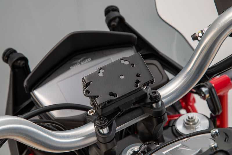 GPS Mount for Handlebar Moto Guzzi V85 TT (19-) Black