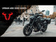 URBAN ABS Side Case System 2x 16,5 litre Ducati Scrambler Cafe Racer (17-18)