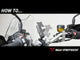 1" Ball Kit Incl M6/M8 Screws, Handlebar Clamp for Ø 22-28mm