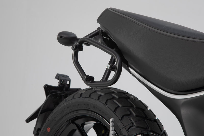Legend Gear Side Bag System LC Ducati Scrambler models (18-) Black Edition