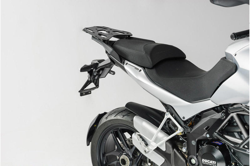 TRAX ADV Aluminium Case System 45/45 litre Ducati Multistrada 1200 / S (10-14) Black