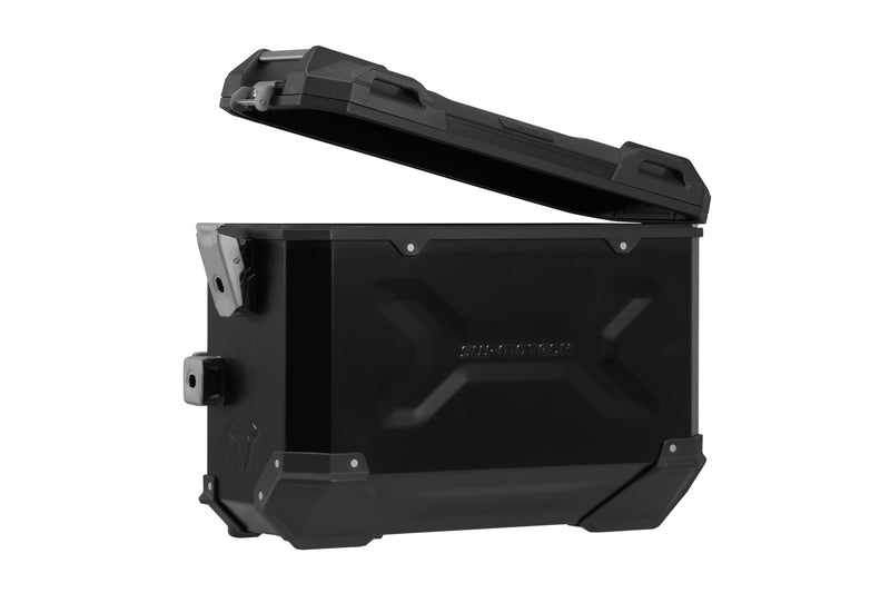 TRAX ADV aluminium case system Honda XL750 Transalp (22-) 37/37 litre Black