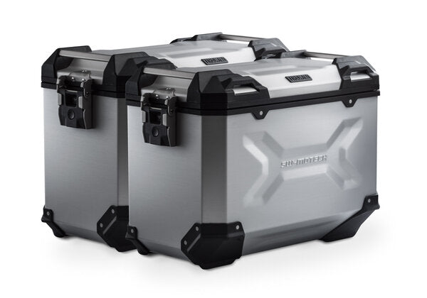 TRAX ADV Aluminum Case System 45/45 liter Ducati Multistrada V4 (20-) Silver