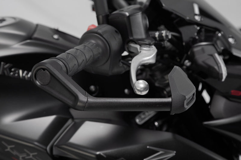 Lever Guards Kawasaki Z900 (16-) with Wind Protection Black