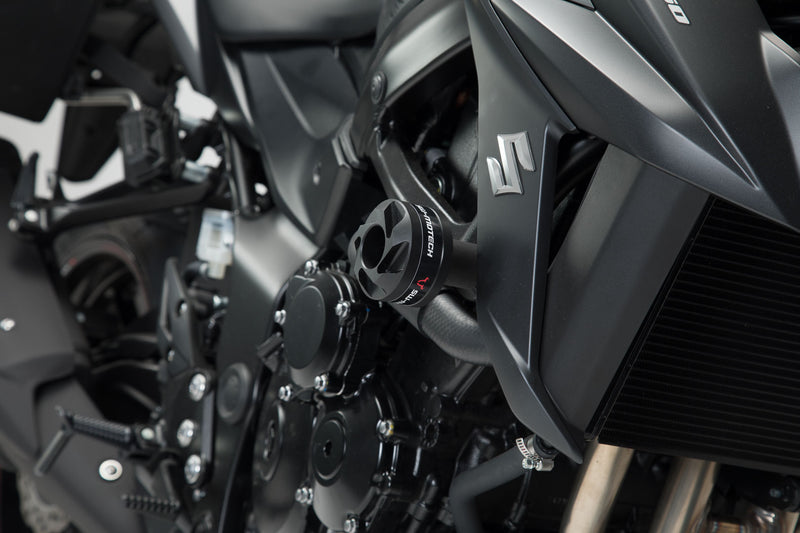Slider set for frame Black Yamaha MT-03 (16-)/Suzuki GSX-S750 (17-)