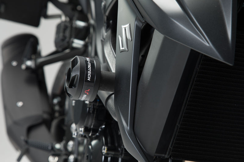 Slider set for frame Black Yamaha MT-03 (16-)/Suzuki GSX-S750 (17-)